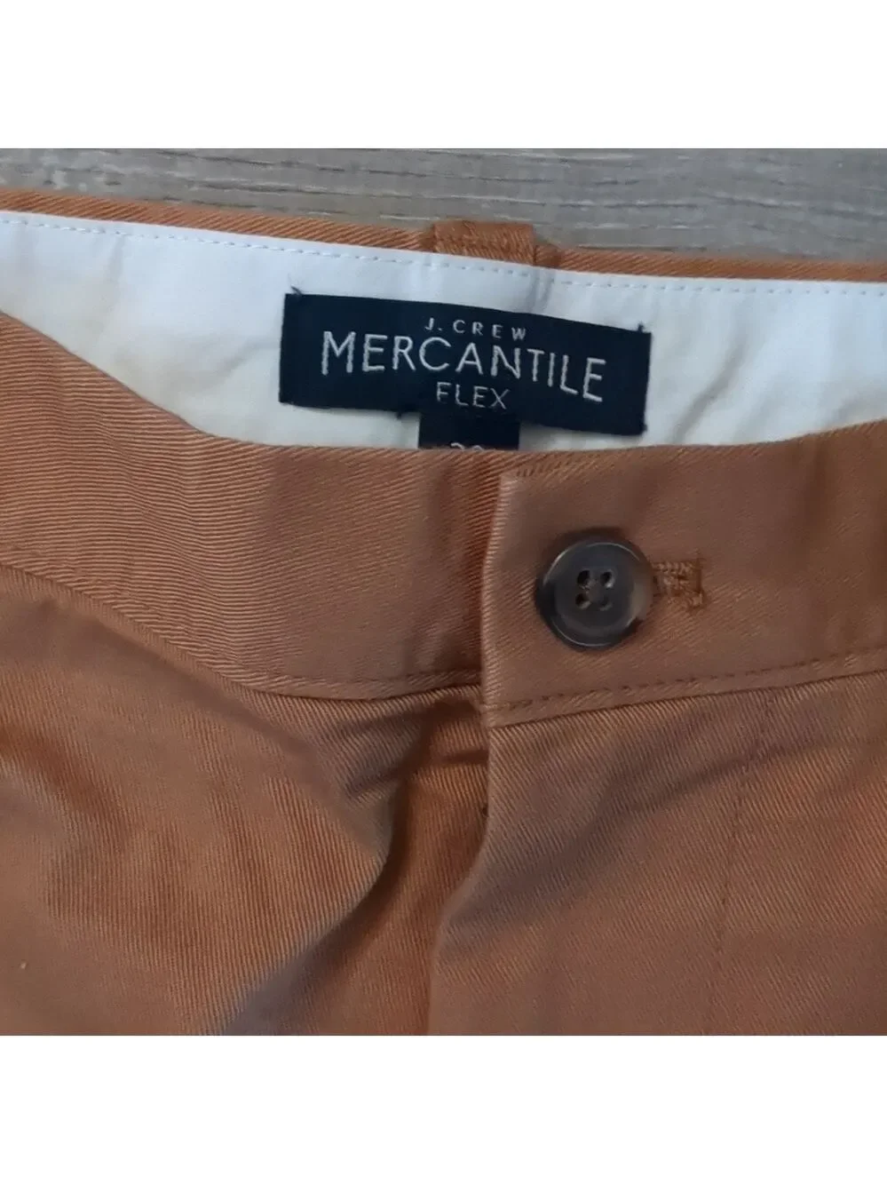 J. Crew mercantile flex chino shorts size 38